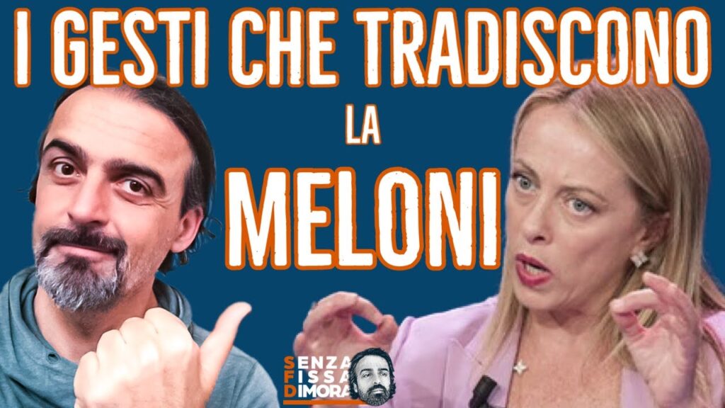 Giorgia Meloni – Analisi non verbale