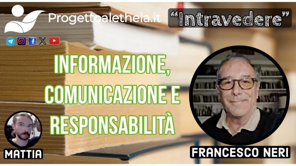 “Spieghiamo tre parole: informazione, comunicazione e responsabilità” F.Neri