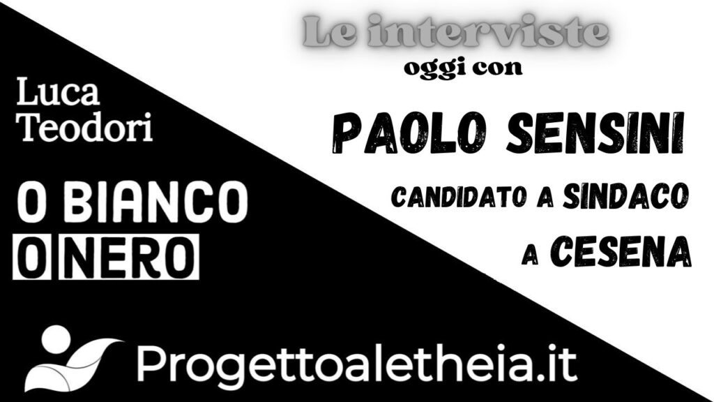 PAOLO SENSINI candidato a sindaco a CESENA