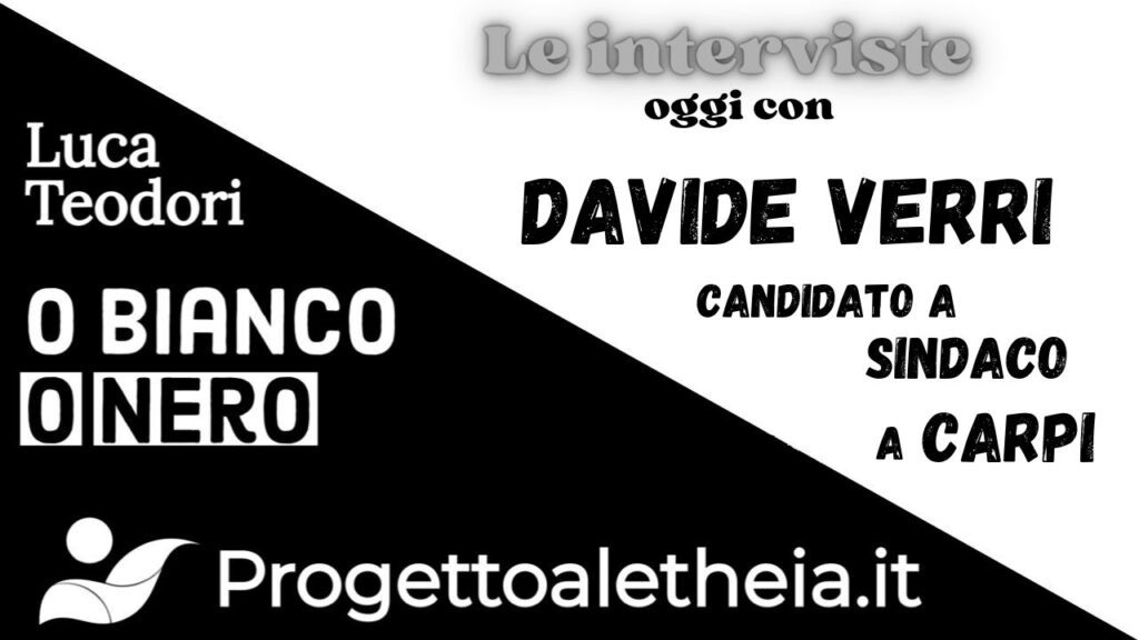 DAVIDE VERRI candidato a sindaco a CARPI