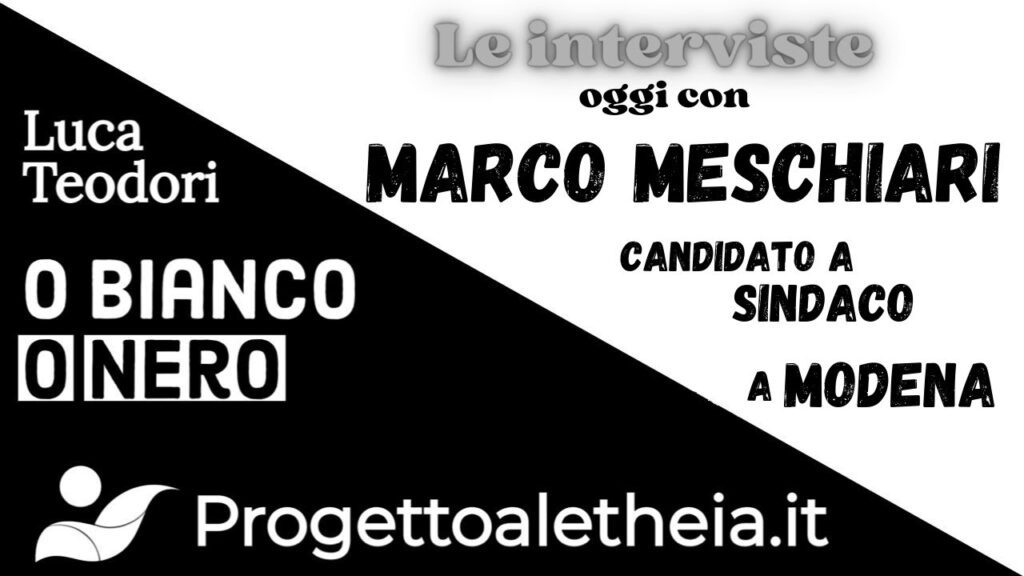 MARCO MESCHIARI candidato a sindaco a MODENA
