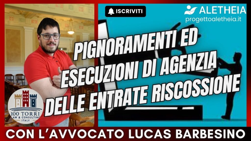 Pignoramenti ed esecuzioni di Agenzia delle Entrate Riscossioni ( con Avvocato Lucas Barbesino )