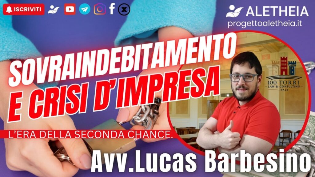 Sovraindebitamento e crisi d’impresa, l’era della seconda change ( con l’ Avvocato Lucas Barbesino ) presenta G. Accornero