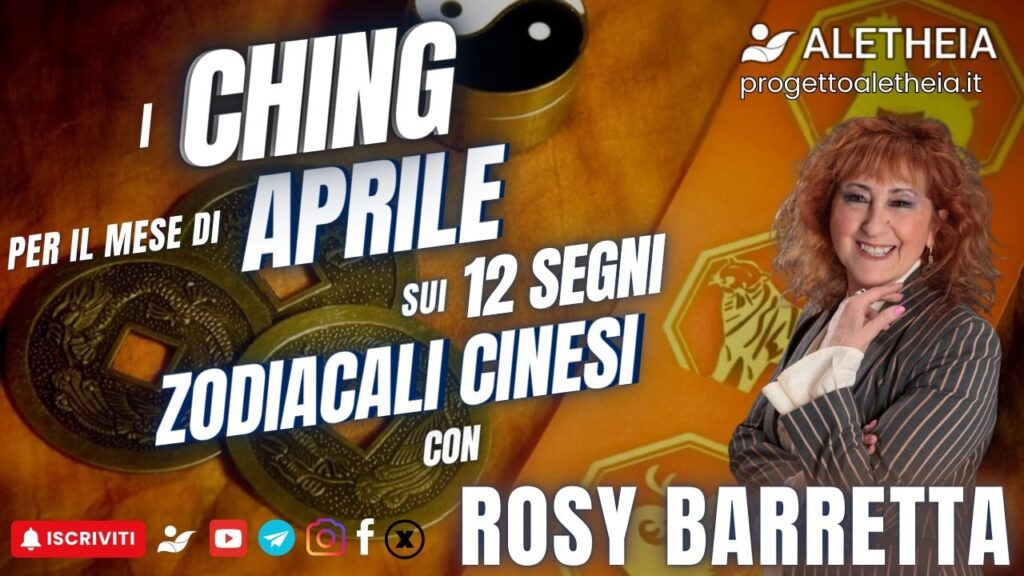 I Ching per il mese di Aprile sui 12 segni zodiacali cinesi ( con Rosy Barretta )