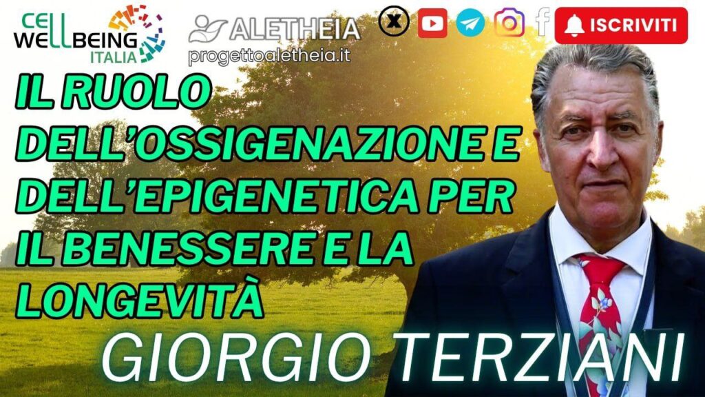 Il ruolo dell’ossigenazione e dell’epigenetica per il benessere e la longevità – con Giorgio Terziani –