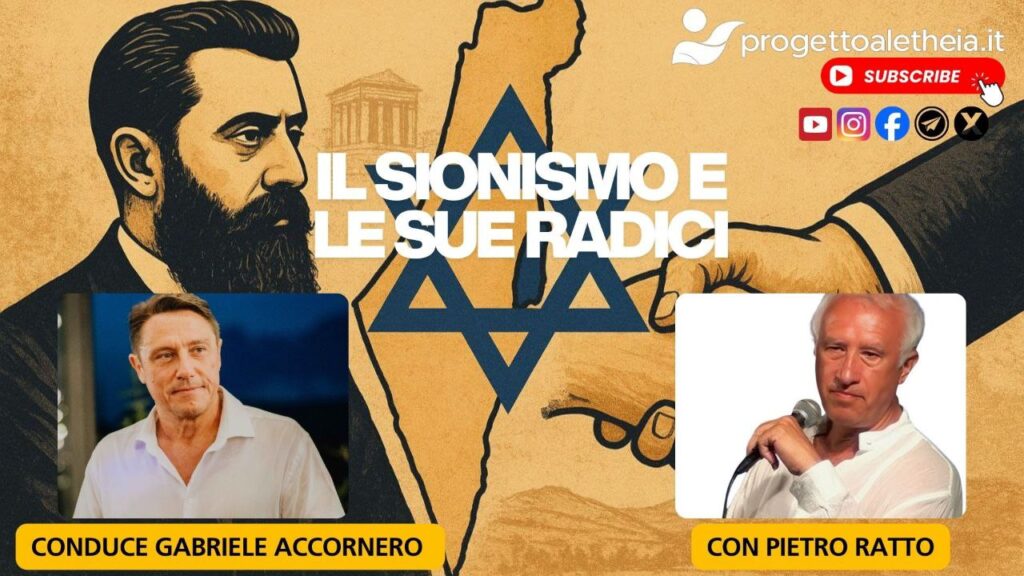 Il Sionismo e le sue radici – con Pietro Ratto – conduce Gabriele Accornero