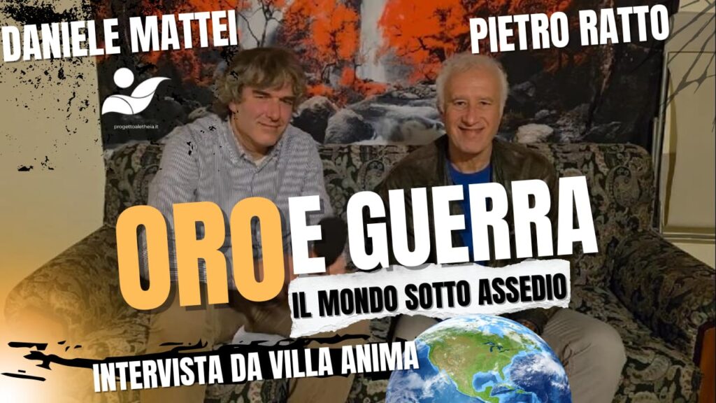 Il mondo sotto assedio – intervista da Villa Anima – con Pietro Ratto – conduce Daniele Mattei